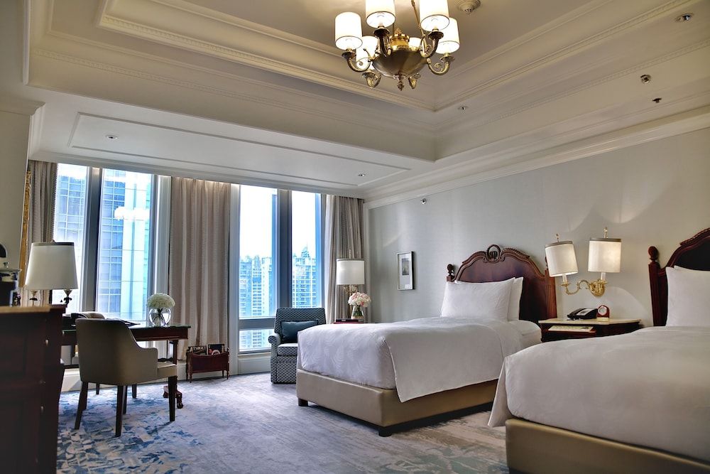 The Ritz-Carlton, Guangzhou Premium Room, 2 Twin Beds, City View