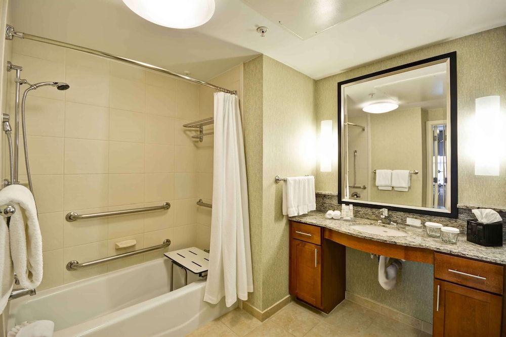 Suite, 1 King Bed, Accessible, Bathtub (Mobility & Hearing)