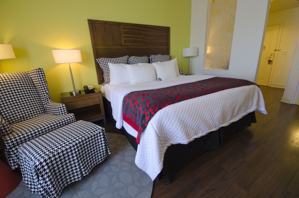 Standard Room, 1 King Bed, Accessible (Communications, Roll-In Shower)