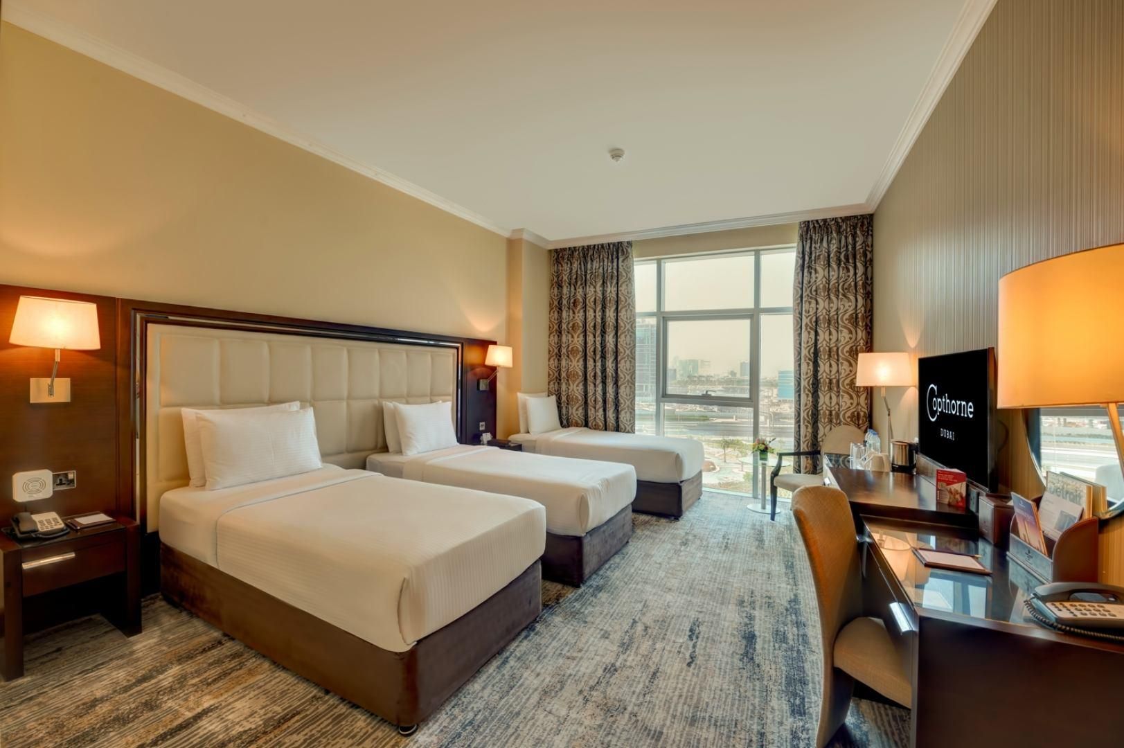 Superior Room with 3 Twin Beds