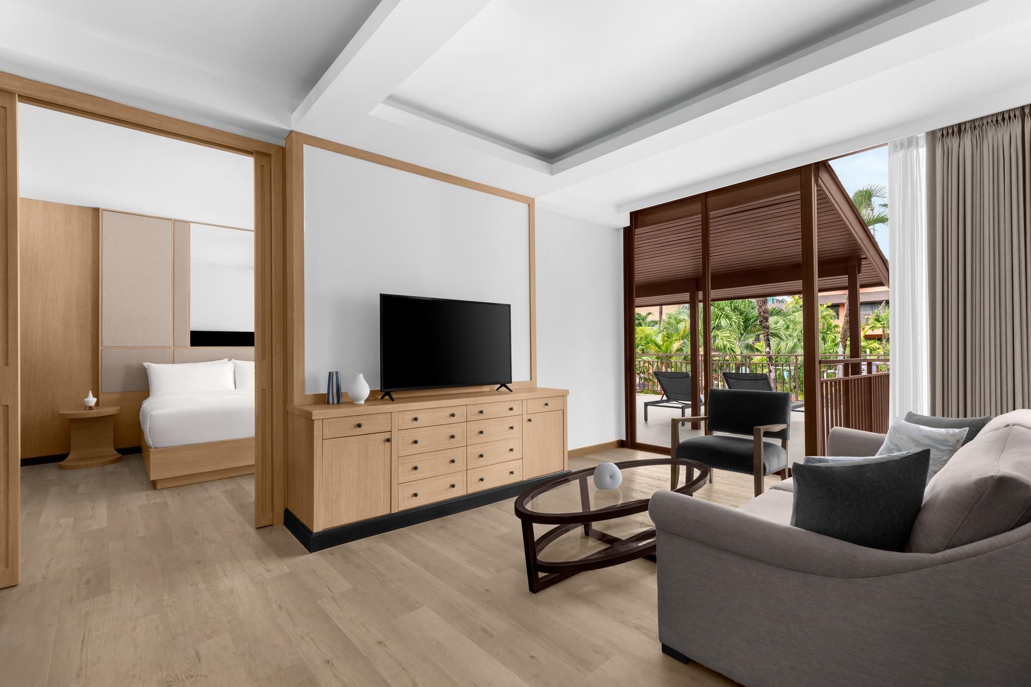 Presidential Suite, Bedroom 1: 1 King, Bedroom 2: 2 Twin, Sofa Bed