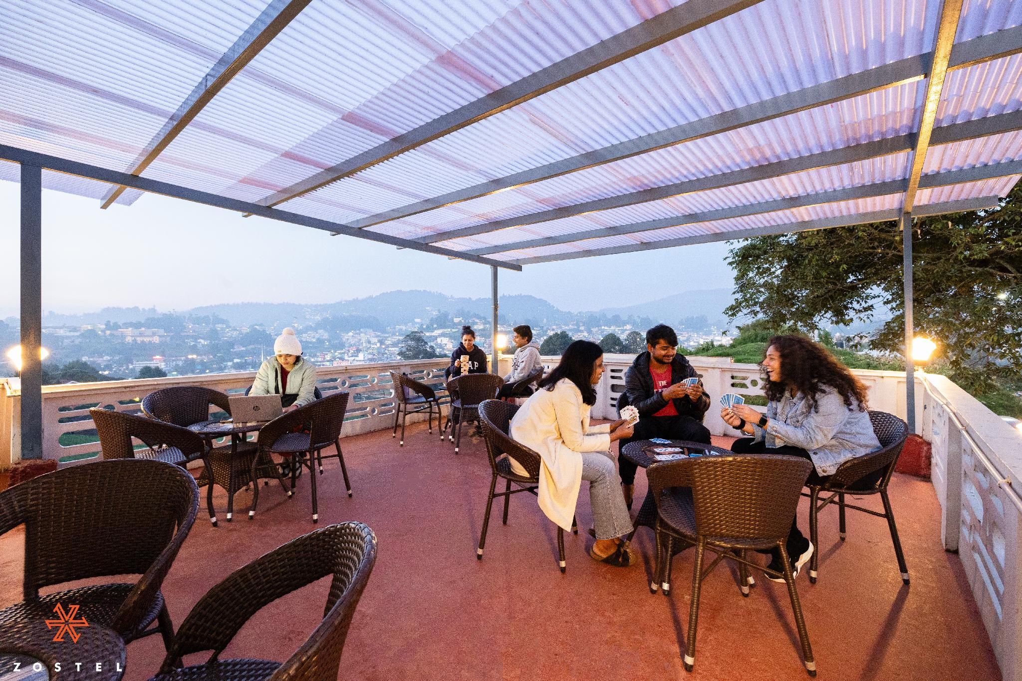 Shared lounge/TV area