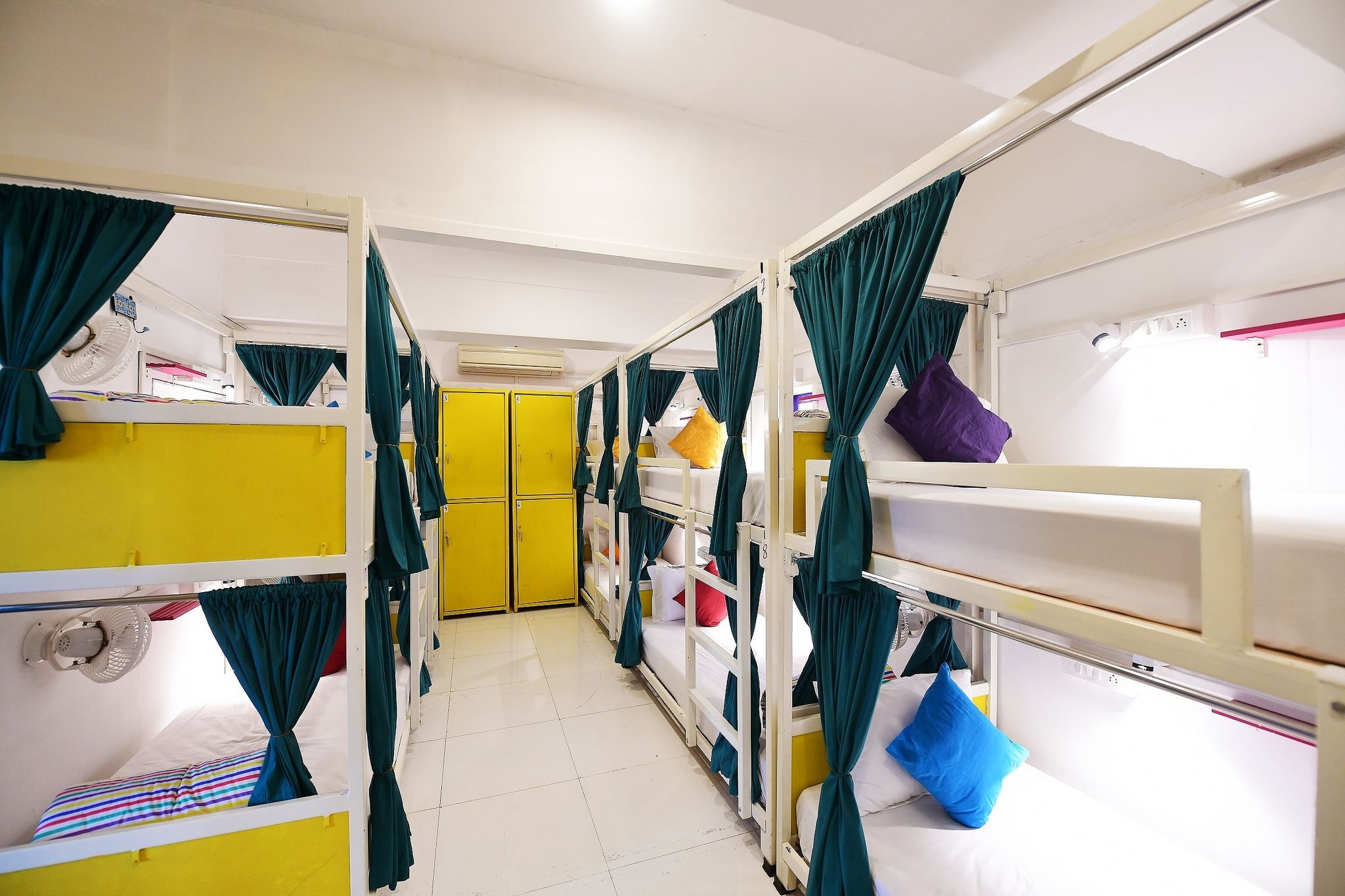 Bed in 8 Bed AC Dormitory Room with Ensuite Bathroom