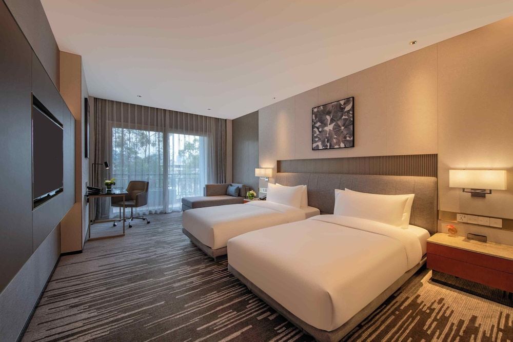 Deluxe Twin Beds Room,City View