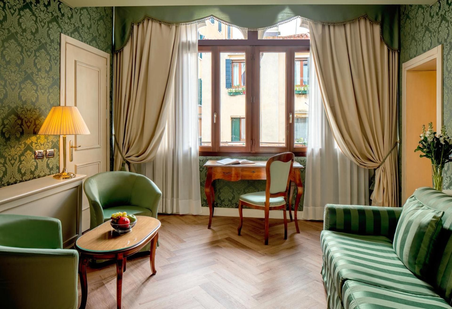Suite with Sofa Bed and View