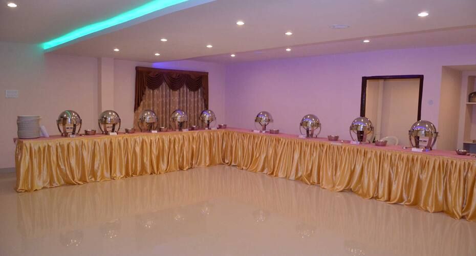 banquet hall dining area