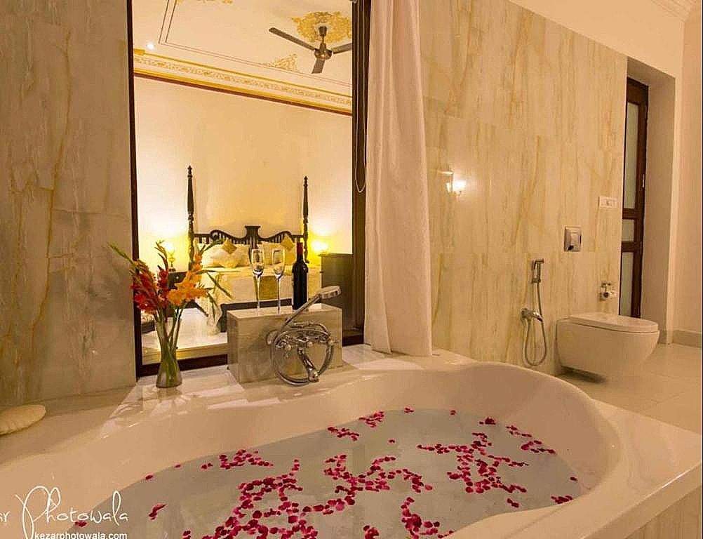 Honeymoon Suite with Jacuzzi and Private Sit out