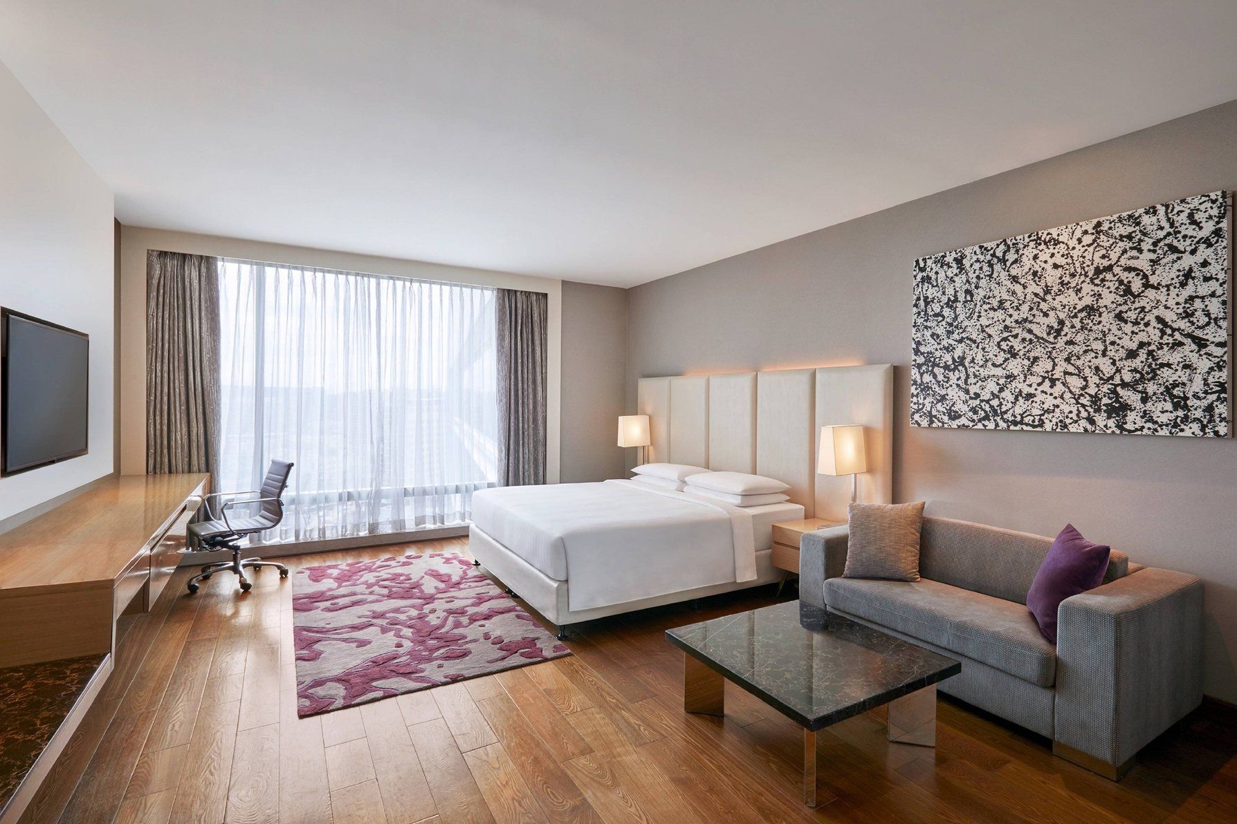 Area - 485 sq.ft., Studio Apartment, 1 King, City view