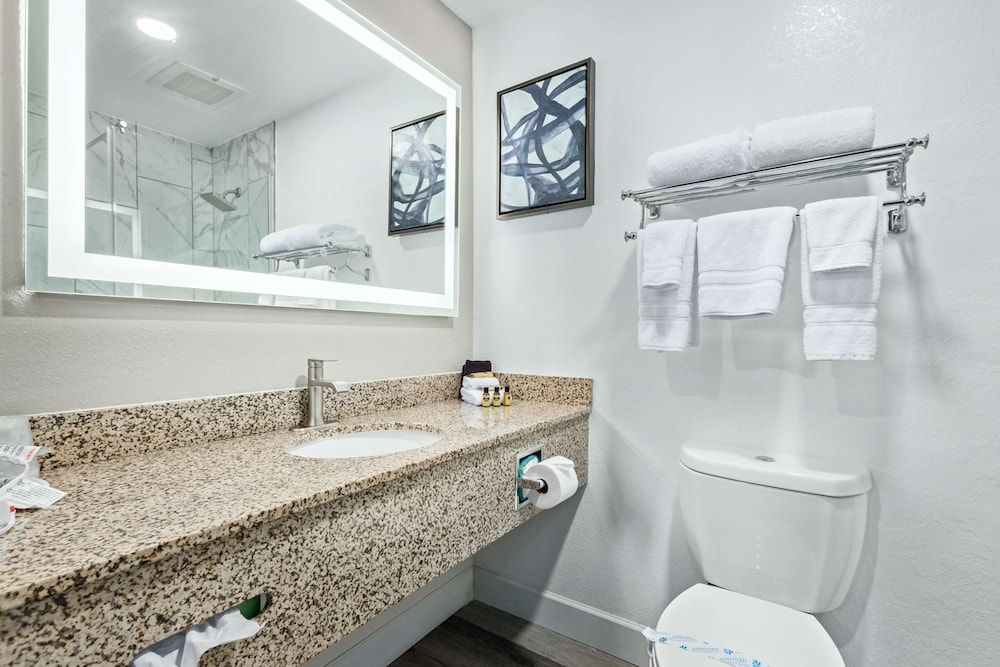 Fountain Park Hotel, BW Signature Collection Standard Room, 1 King Bed, Refrigerator & Microwave 4