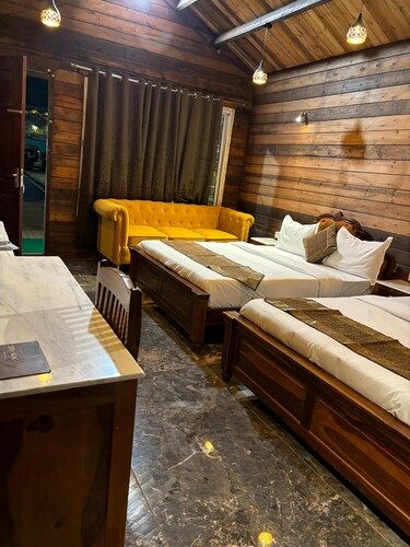 Premium wooden family cottage