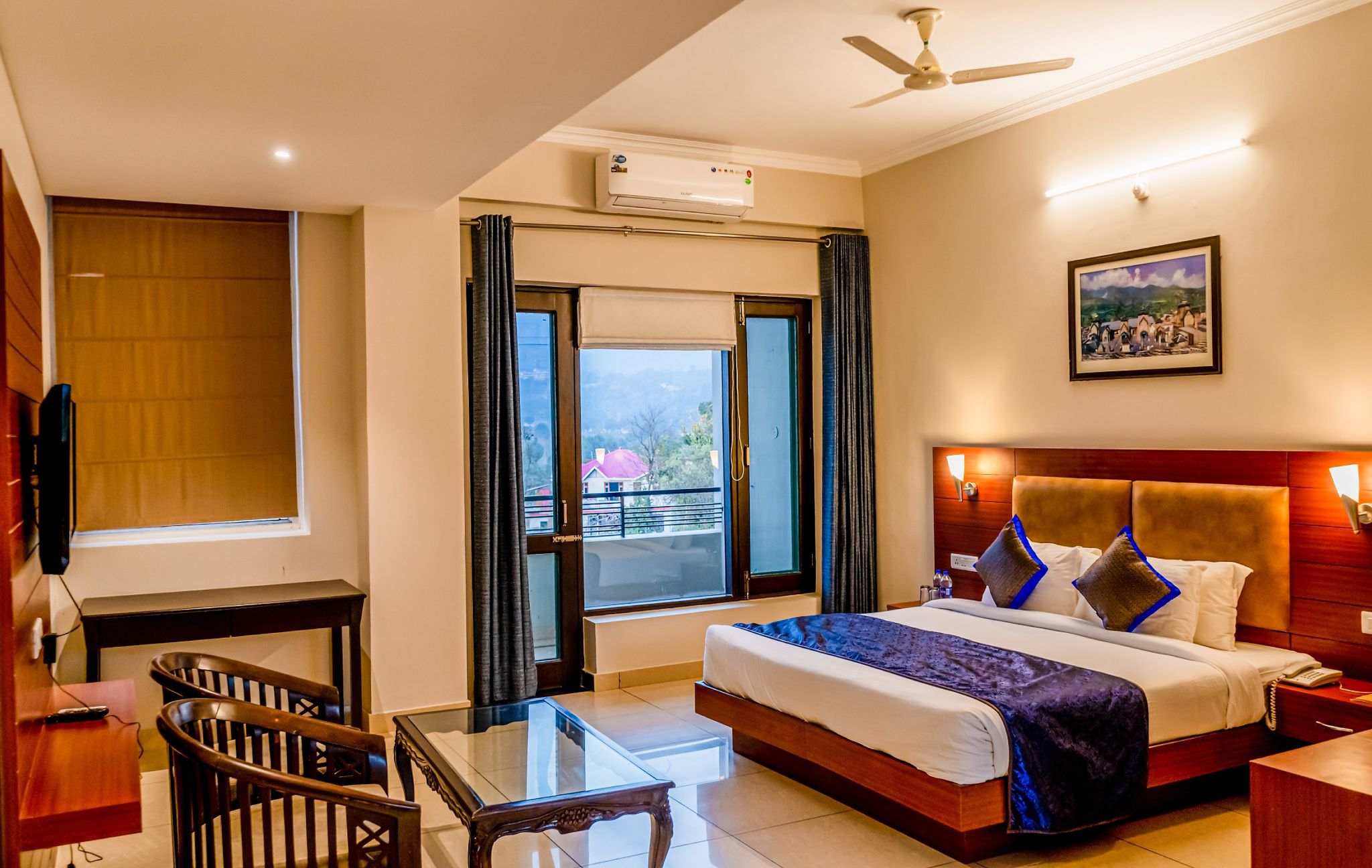 juSTa Palampur Resort & Convention Centre Superior Mountains View Room With Balcony 2