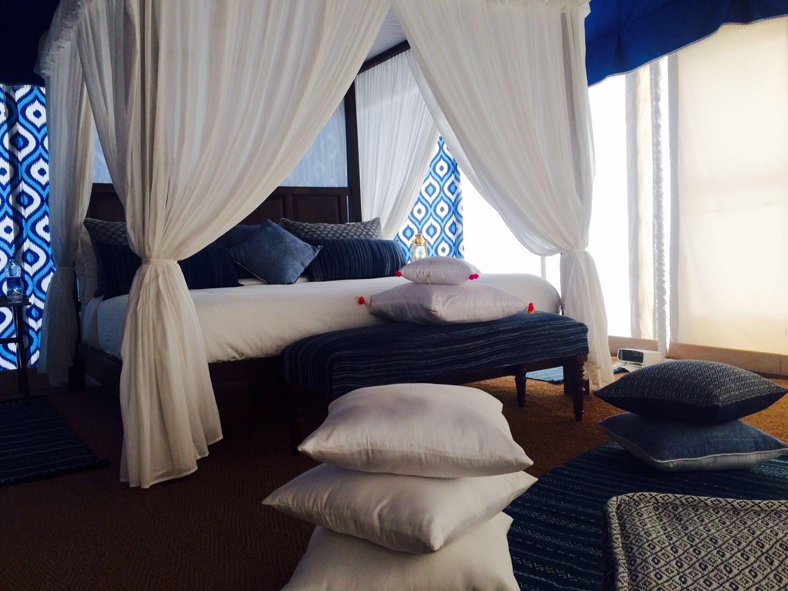 Tented Suite with Private Sitout with open shower