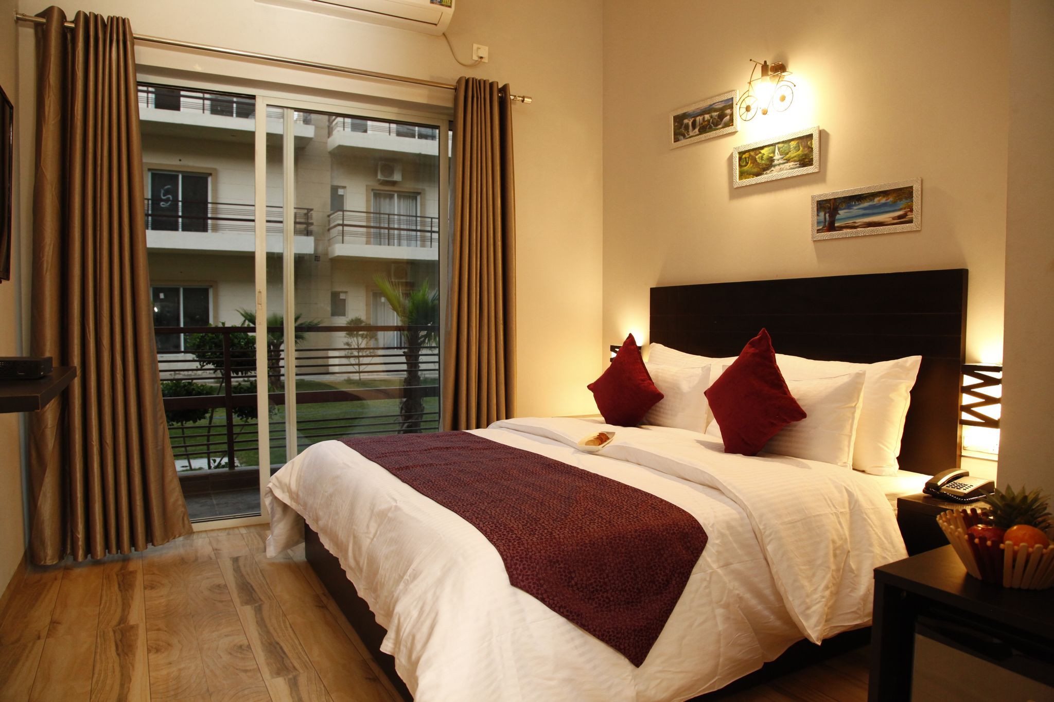 Anandam Clarks Inn Suites Deluxe Garden Room Balcony 5