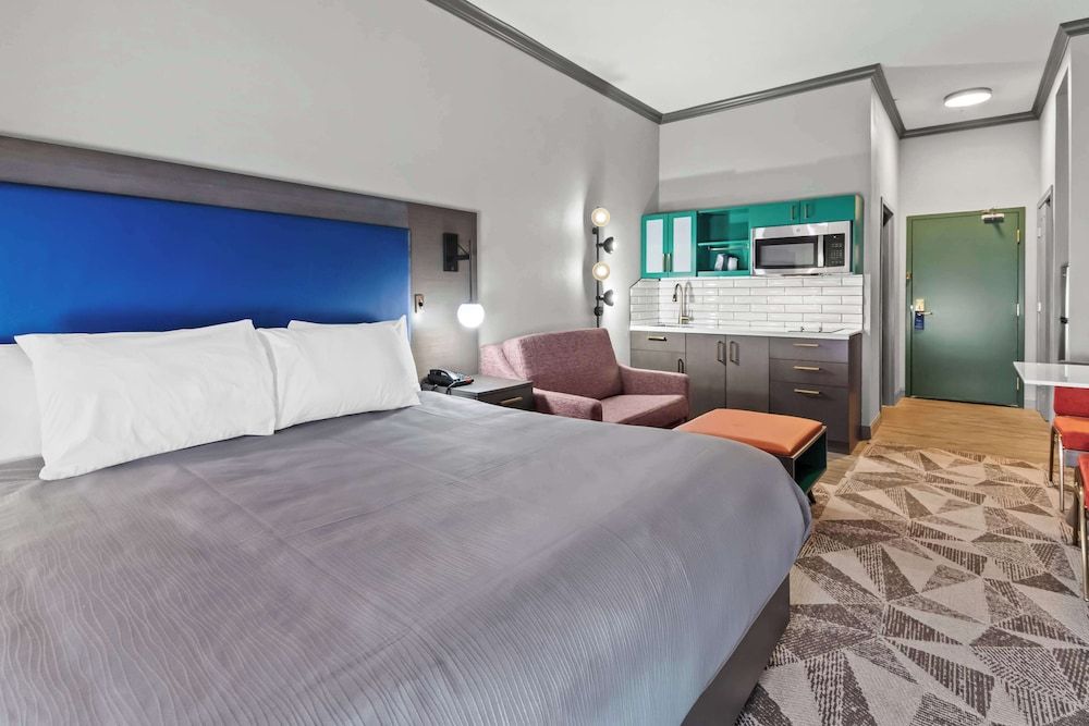 Suite, 1 King Bed, Accessible, Refrigerator & Microwave (with Sofabed)