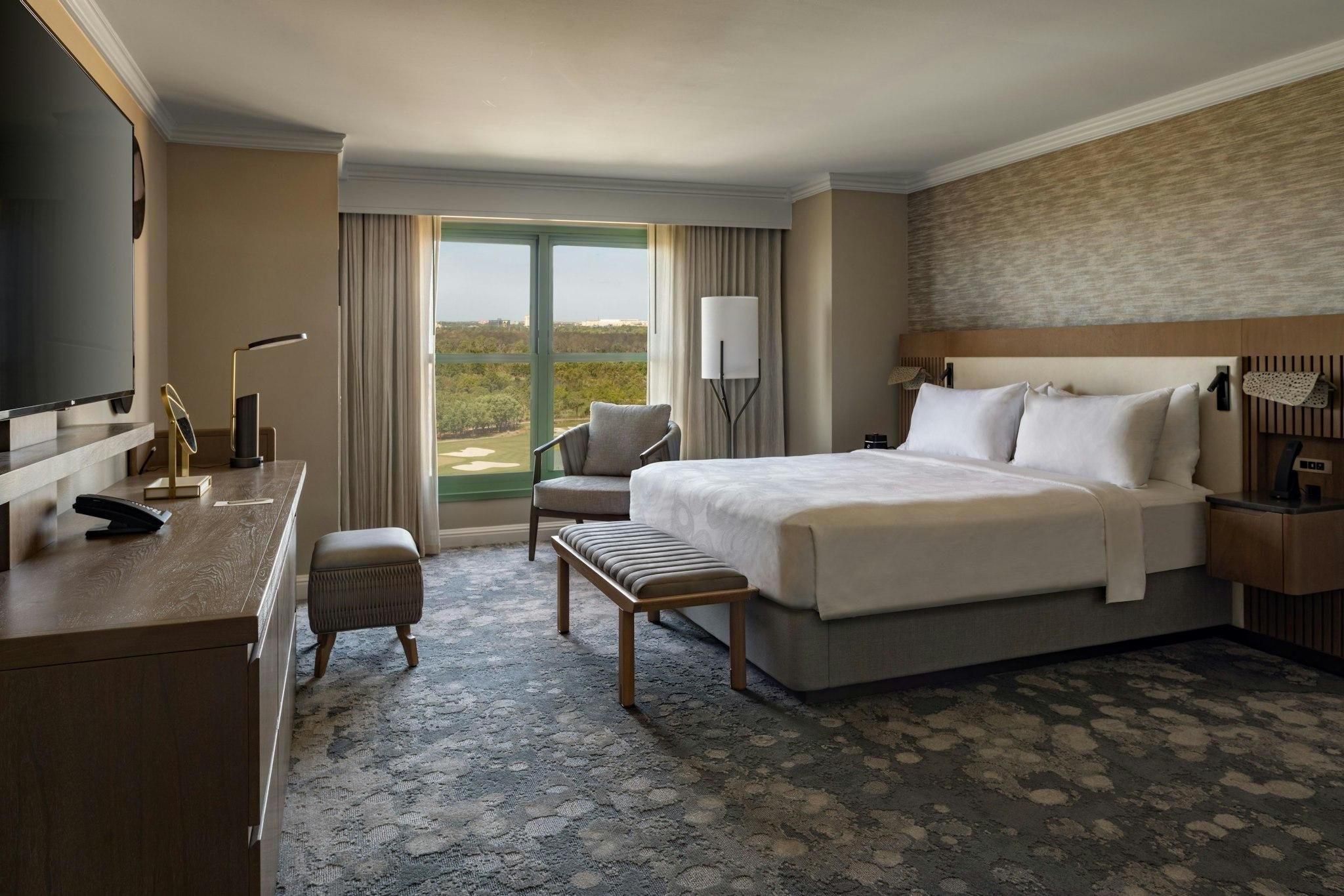 Lakefront Executive Suite, 1 Bedroom Suite, 1 King, Sofa bed, Pool view, Balcony: 2