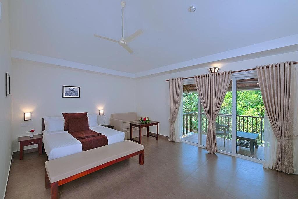 Abad Brookside Wayanad Cottage with Garden View