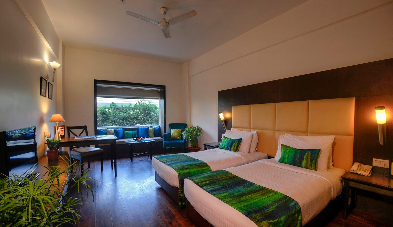 TreeHouse Hotel Club & Spa Bhiwadi Deluxe Room 2