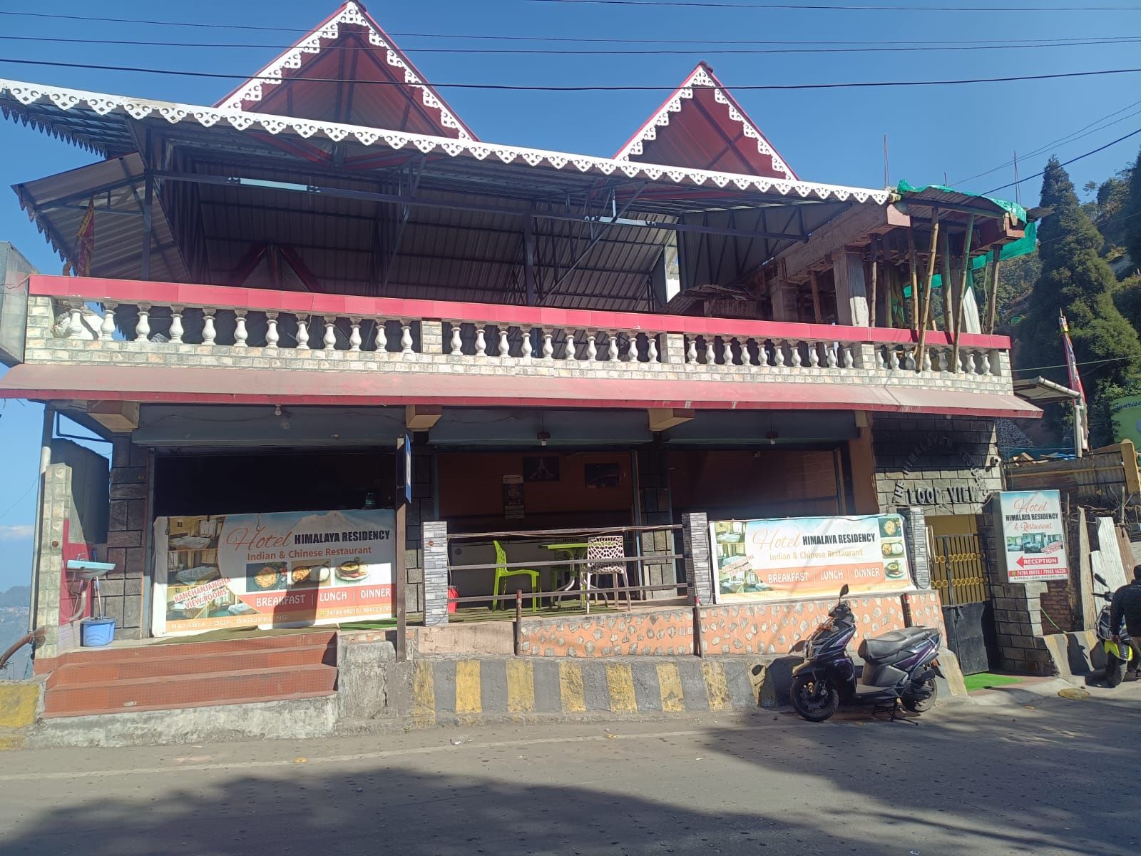 Hotel Himalaya Residency kanchenjunga view