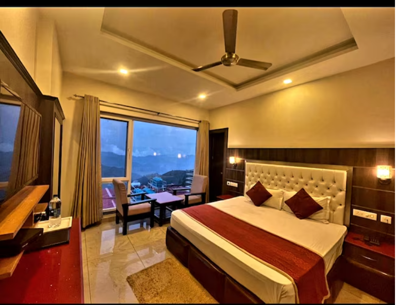 2 BEDROOM FAMILY SUITE ( 2 Interconnected Room With Valley Facing Pvt. Balcony )