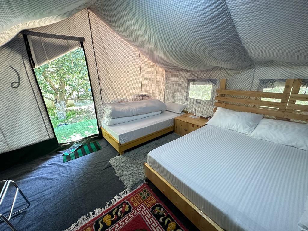 Apple Orchard Farm and Camping Luxury Swiss Tents 3