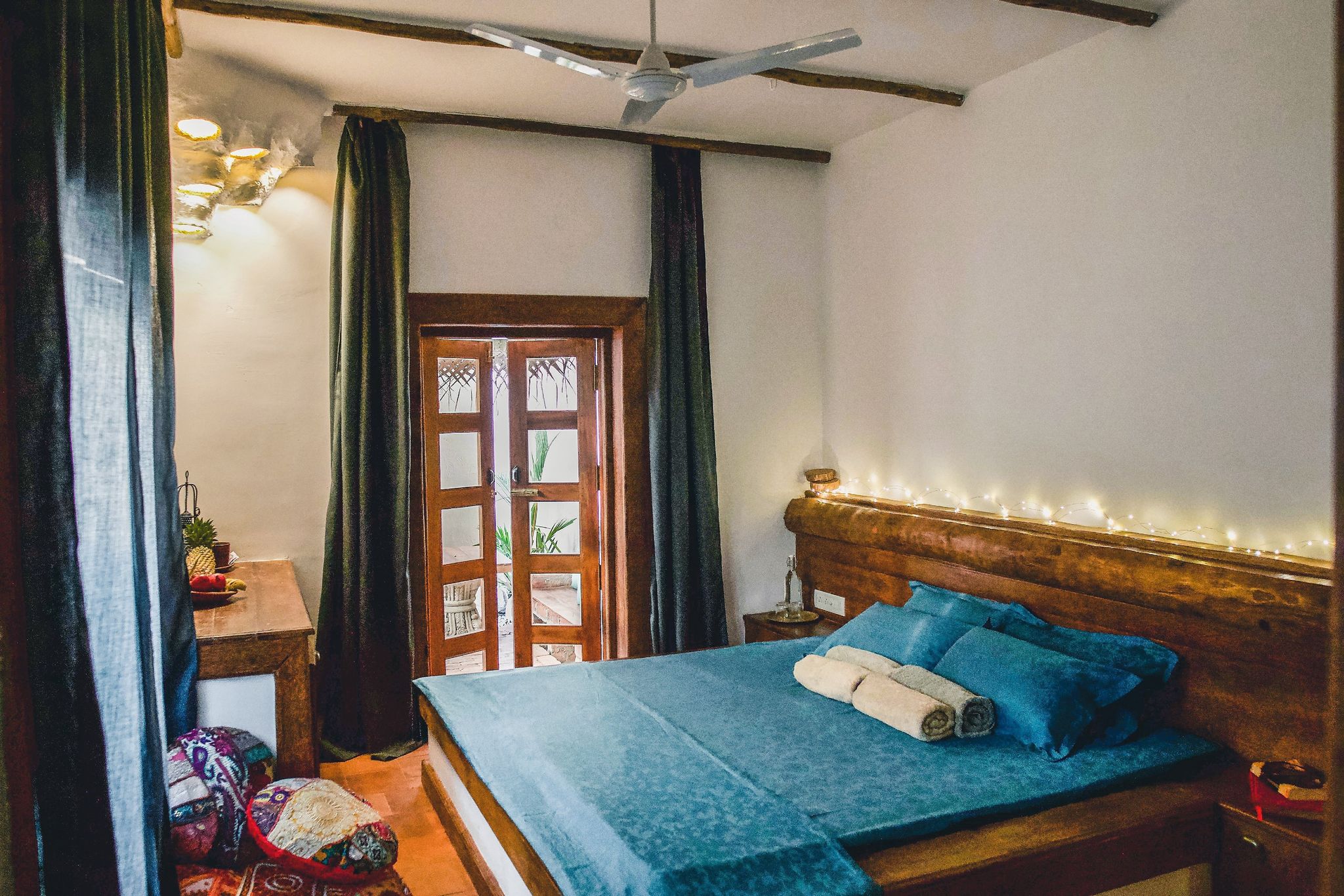 AC Deluxe Double Room with terrace or balcony