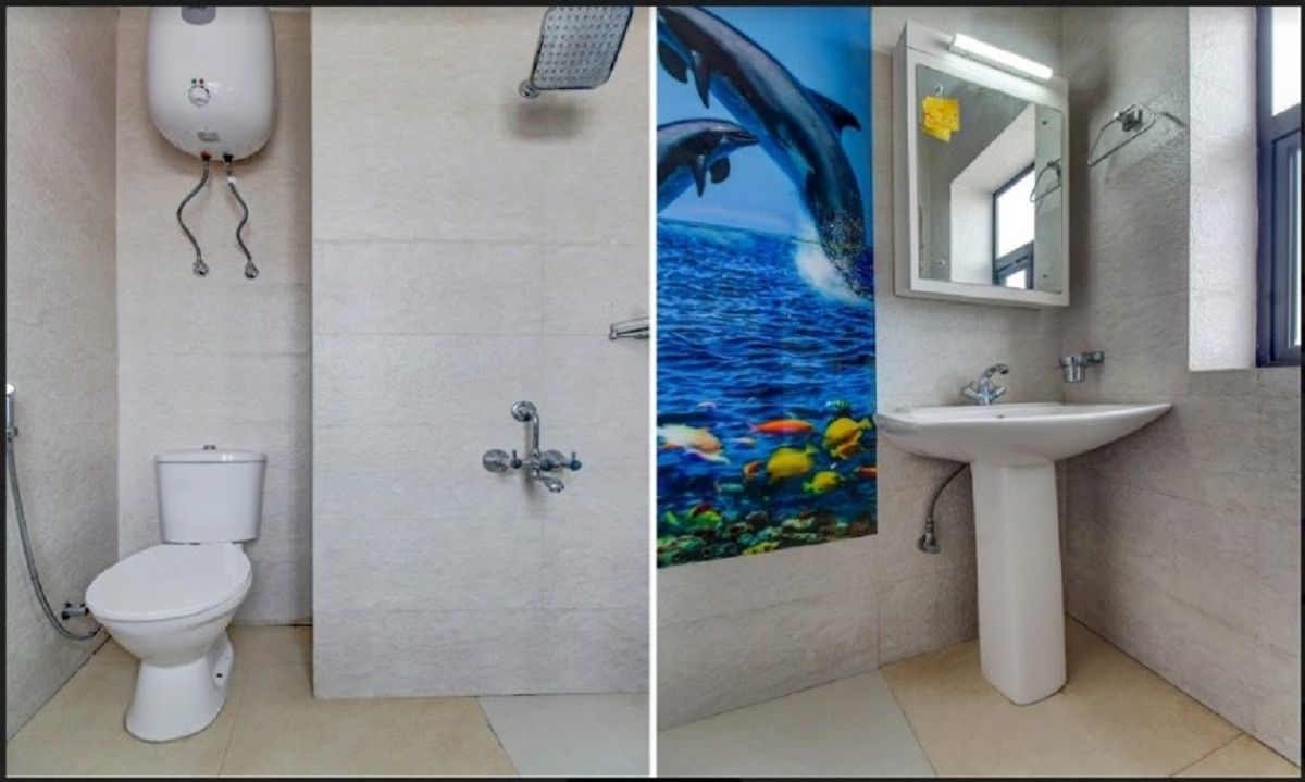 TWO DELUXE ROOMS with washroom in one room for 4 to 7 people, balcony and excellent view