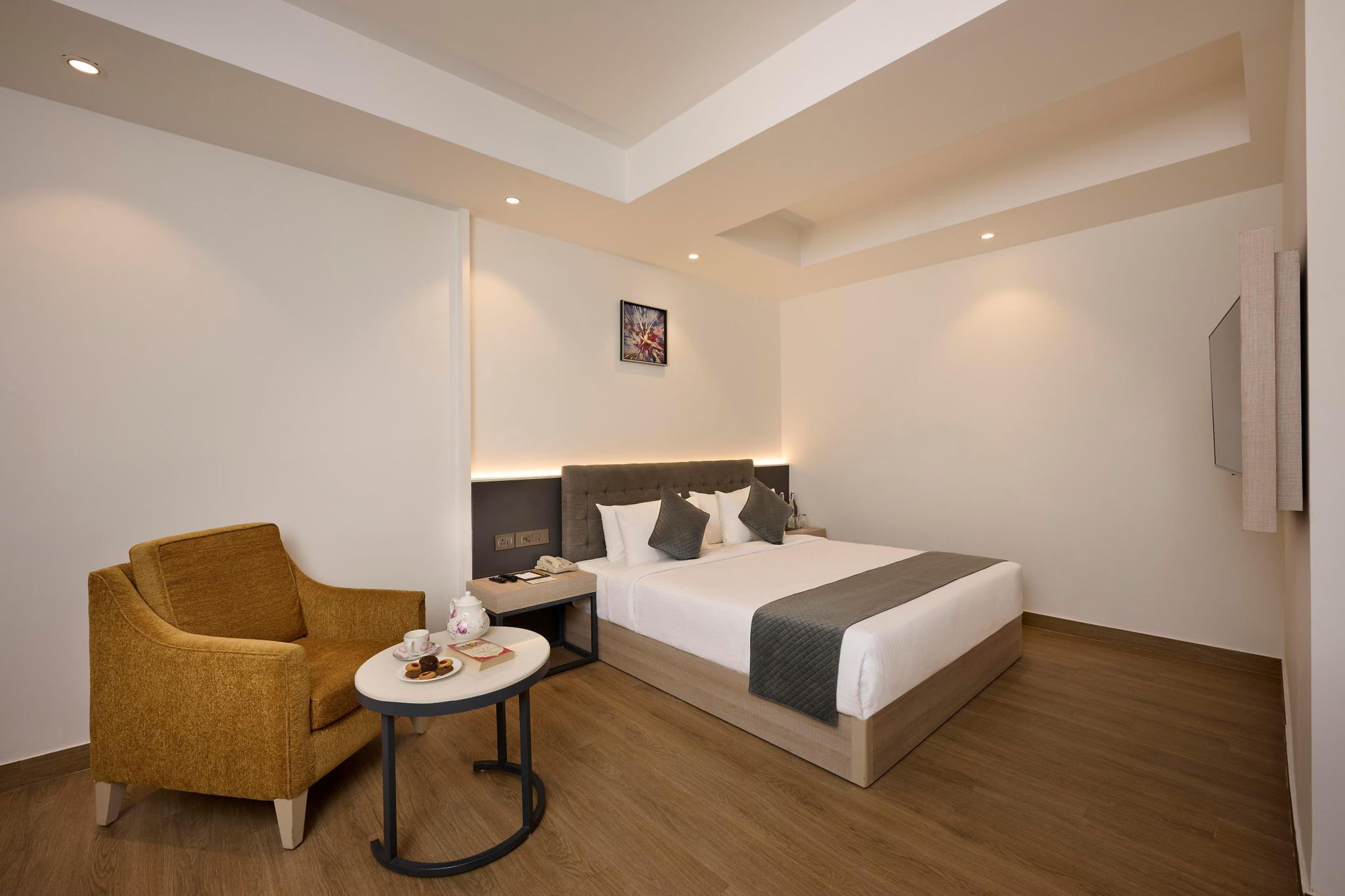 Delite Sarovar Portico Faridabad Deluxe Room, 1 Double Bed