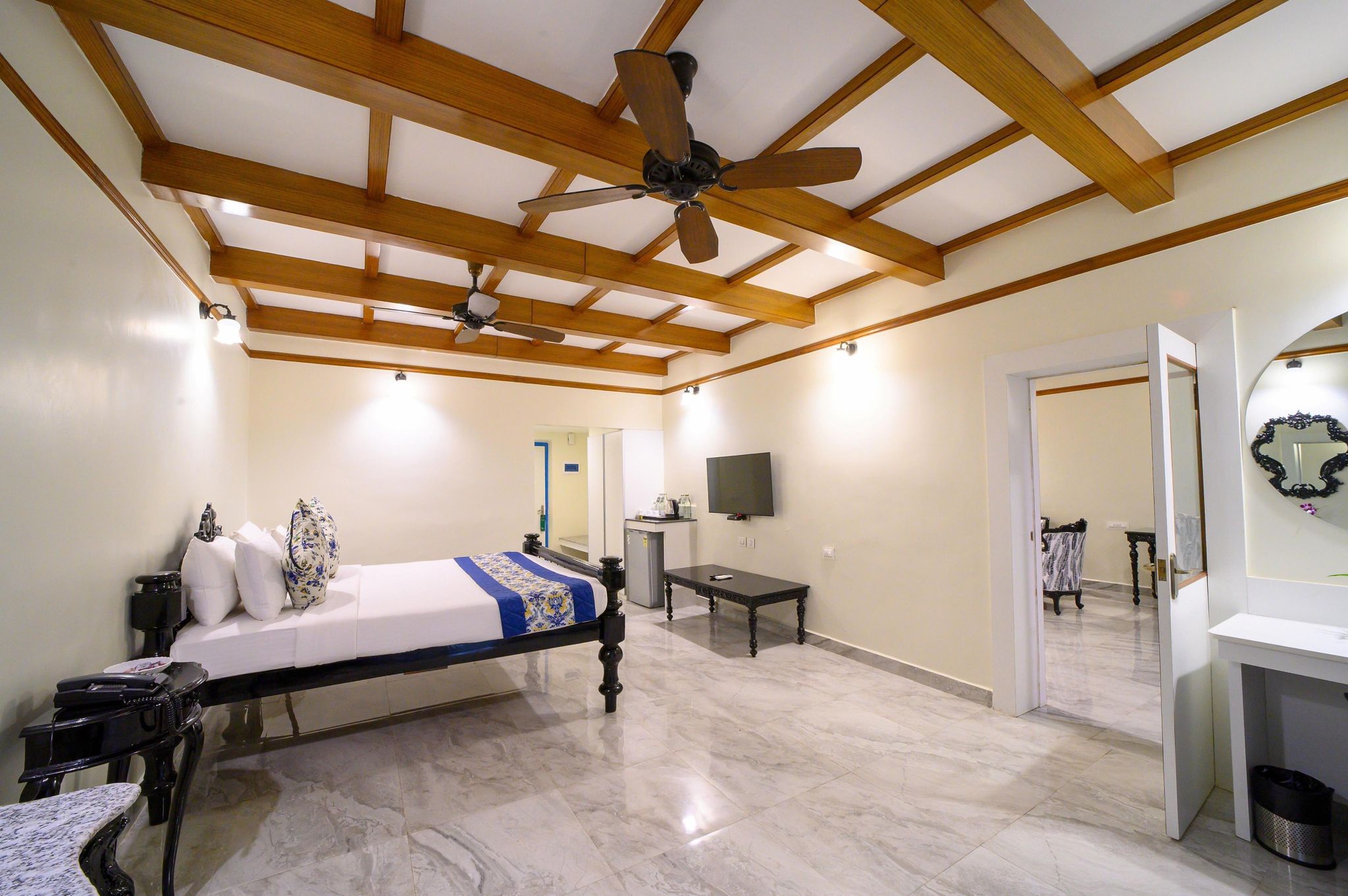 Wooden Cottage Room