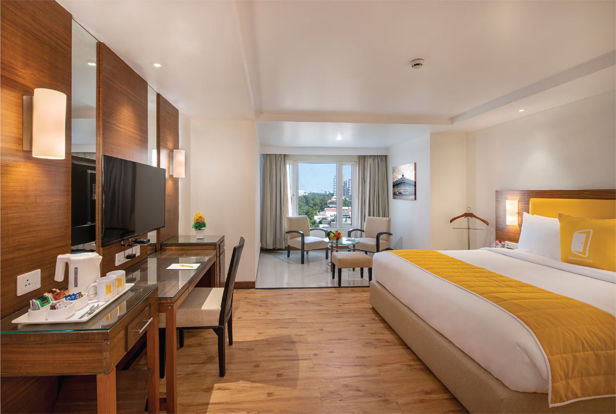 BloomSuites | Ahmedabad Standard Twin Room 3