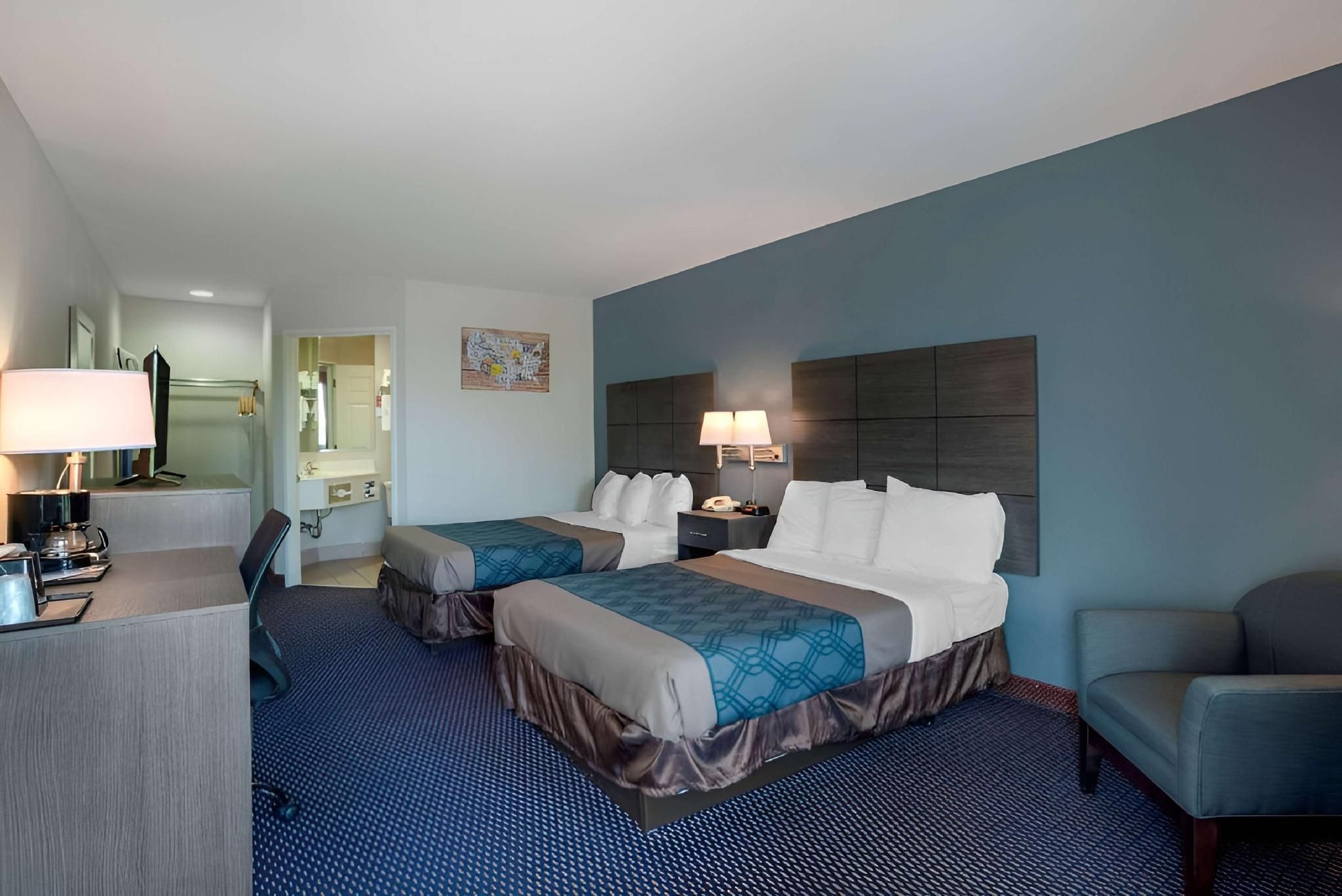 2 Full Beds Non-Smoking