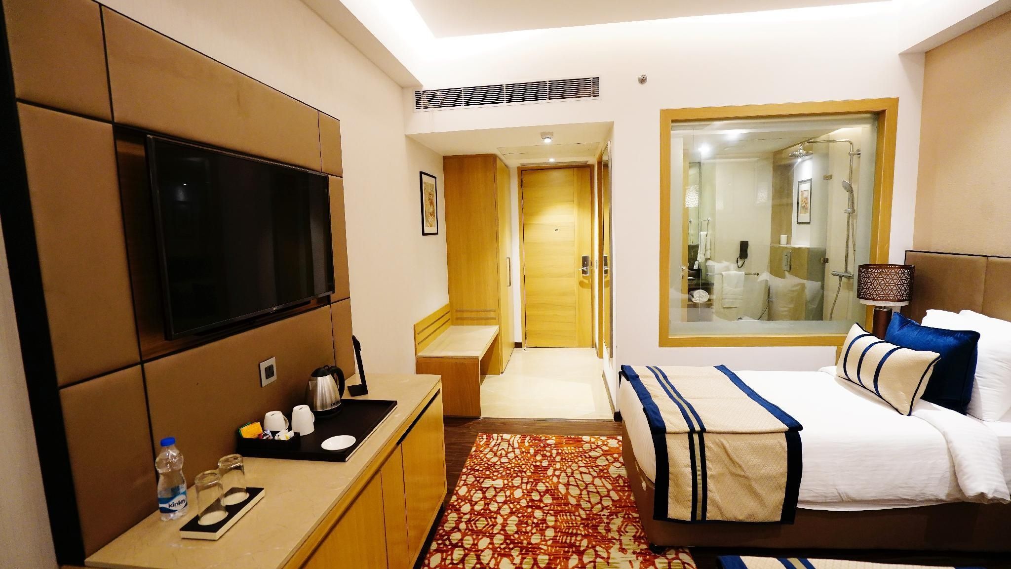 The Fern Residency Sarnath Winter Green Room