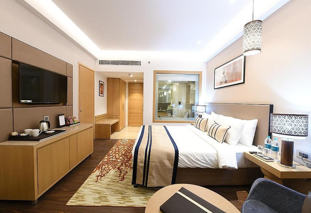 The Fern Residency Sarnath Winter Green Room 15