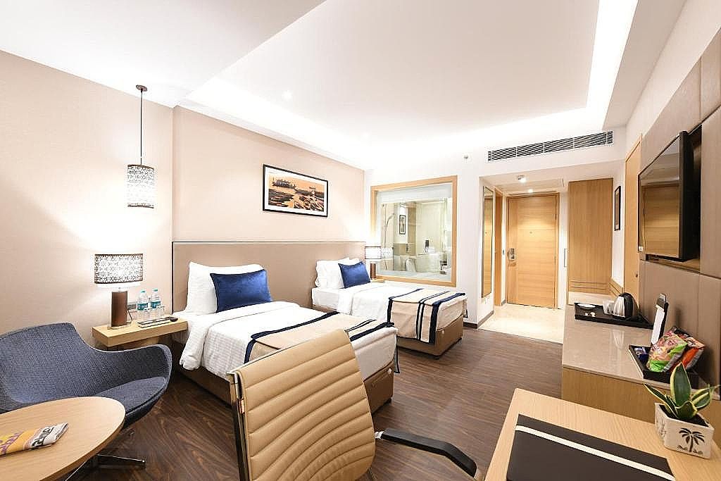 The Fern Residency Sarnath Winter Green Room 17