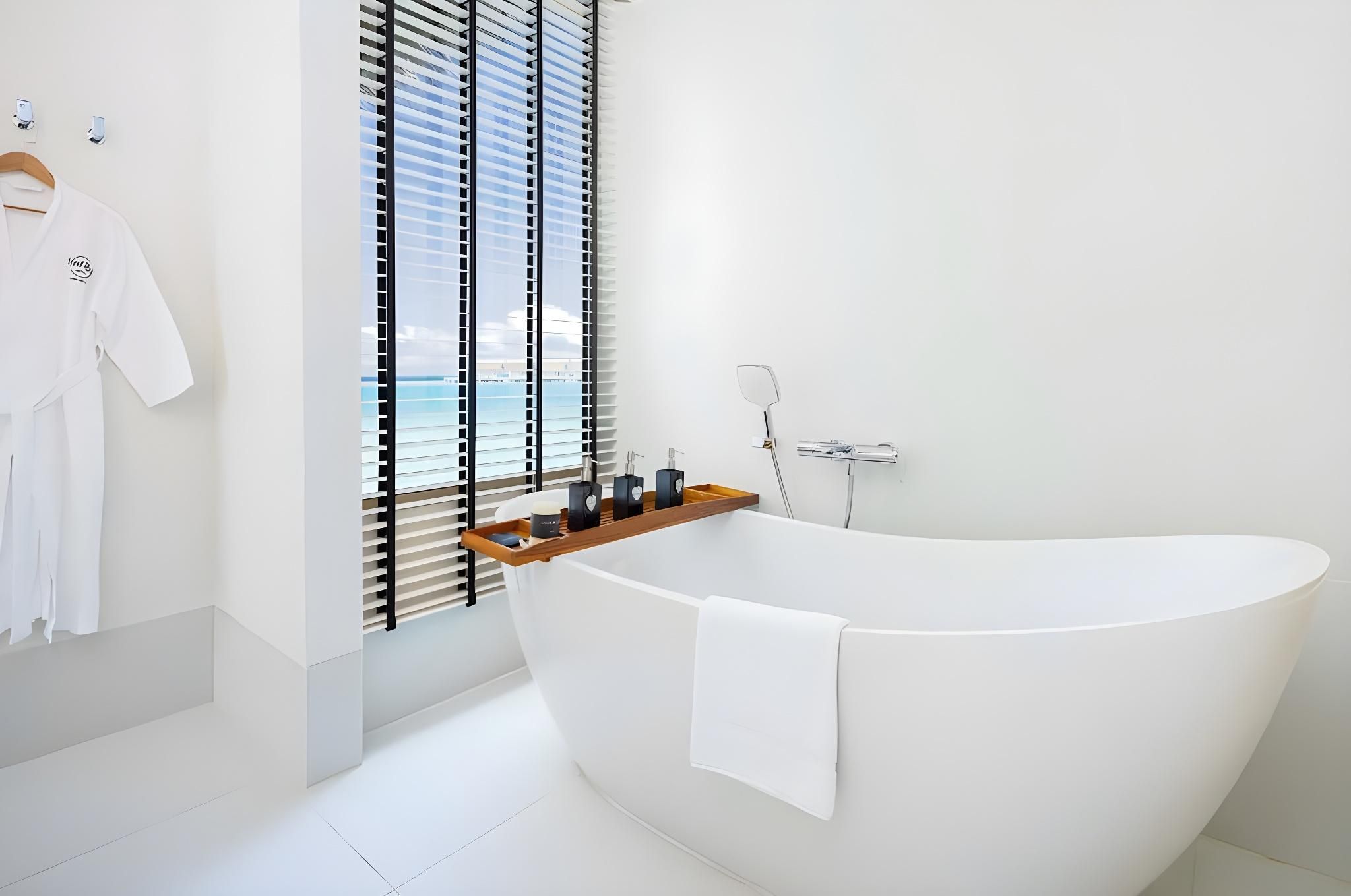 Platinum Overwater Villa with 2 Single Beds