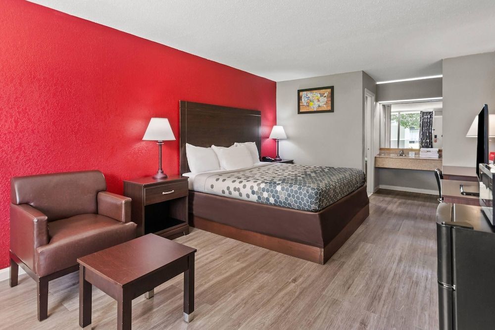 Econo Lodge Andalusia Standard Room, 1 King Bed, Smoking