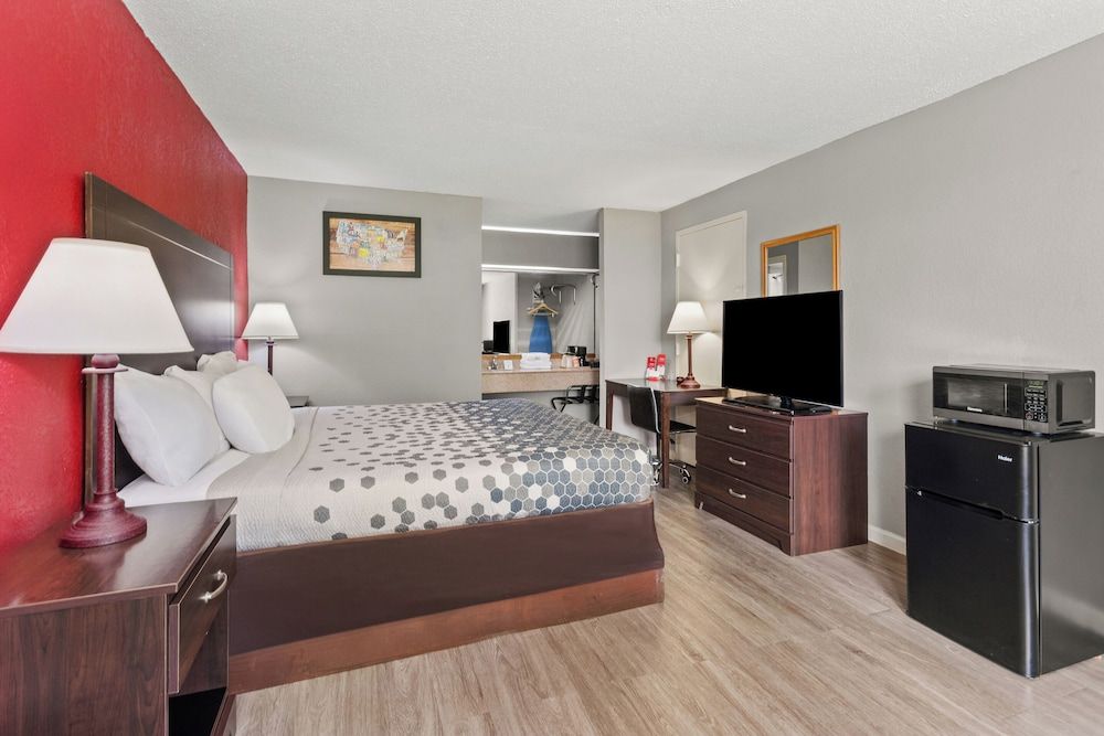 Econo Lodge Andalusia Standard Room, 1 King Bed, Smoking 3