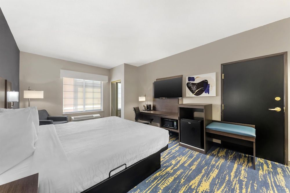 Standard Room, 1 King Bed, Non Smoking, Refrigerator & Microwave