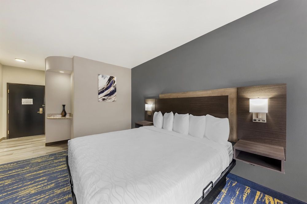 Standard Room, 1 King Bed, Non Smoking, Refrigerator & Microwave