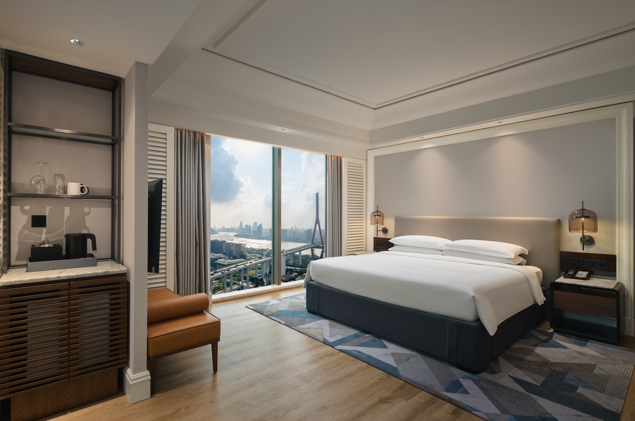 Deluxe River View King, Guest room, 1 King, River view