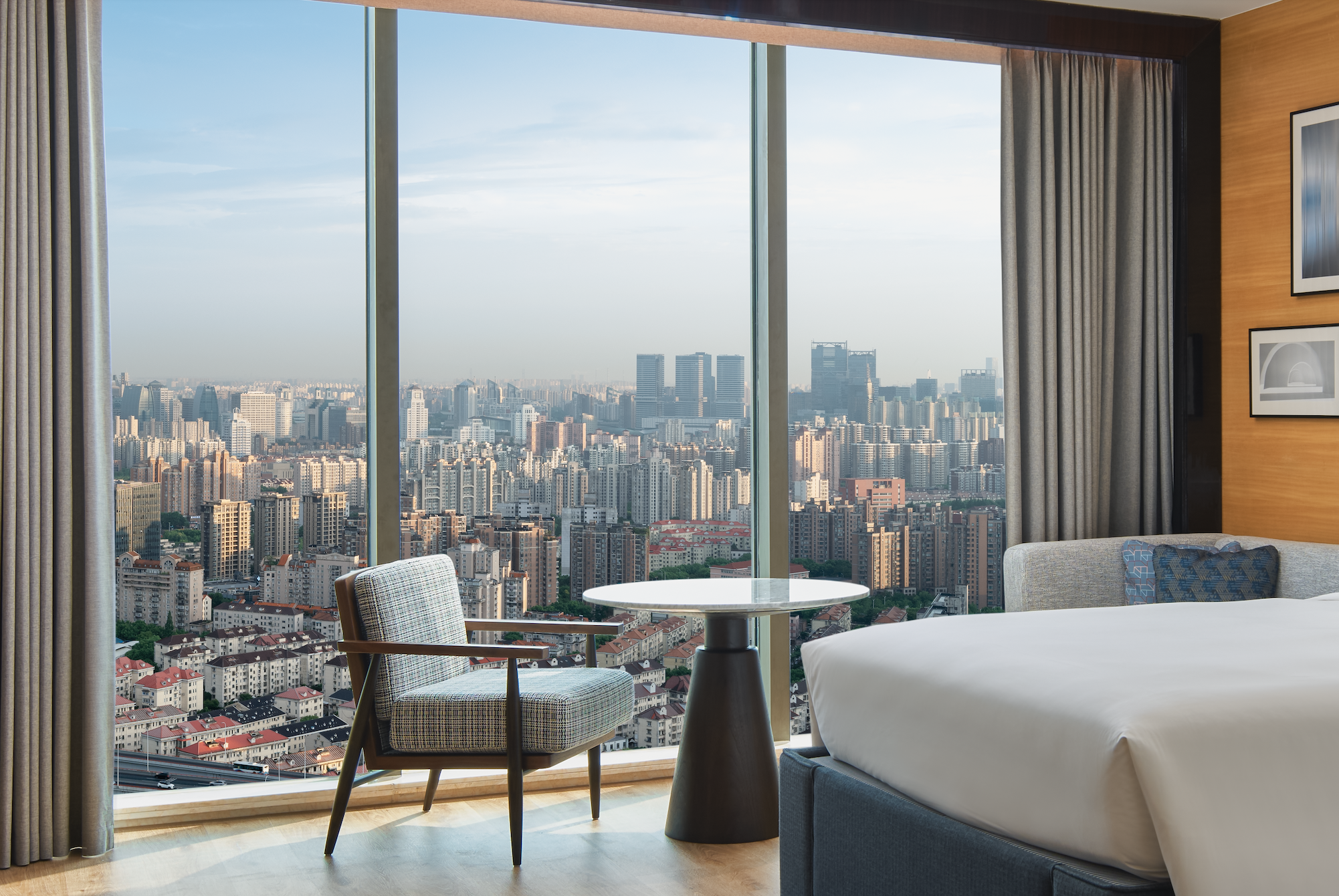 Sheraton Shanghai Pudong Riverside City View Double, Guest room, 2 Double, City view 2