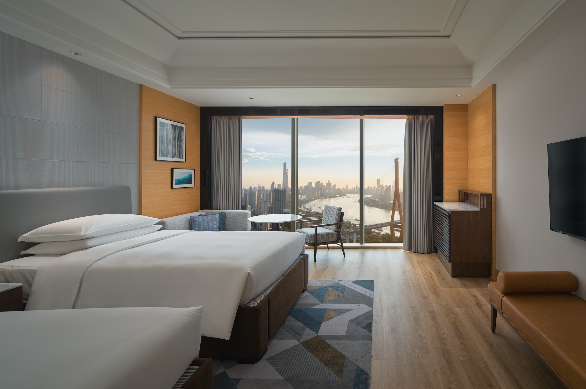 River View Double, Guest room, 2 Double, River view