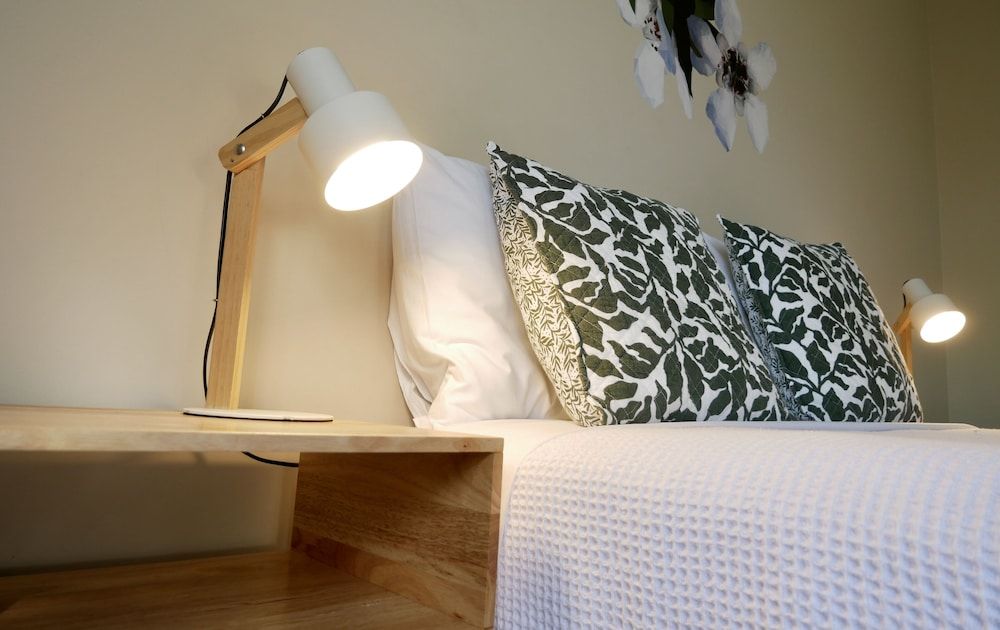 Alpine Lake Motor Lodge Studio, 1 King Bed, Accessible, Courtyard Area 4