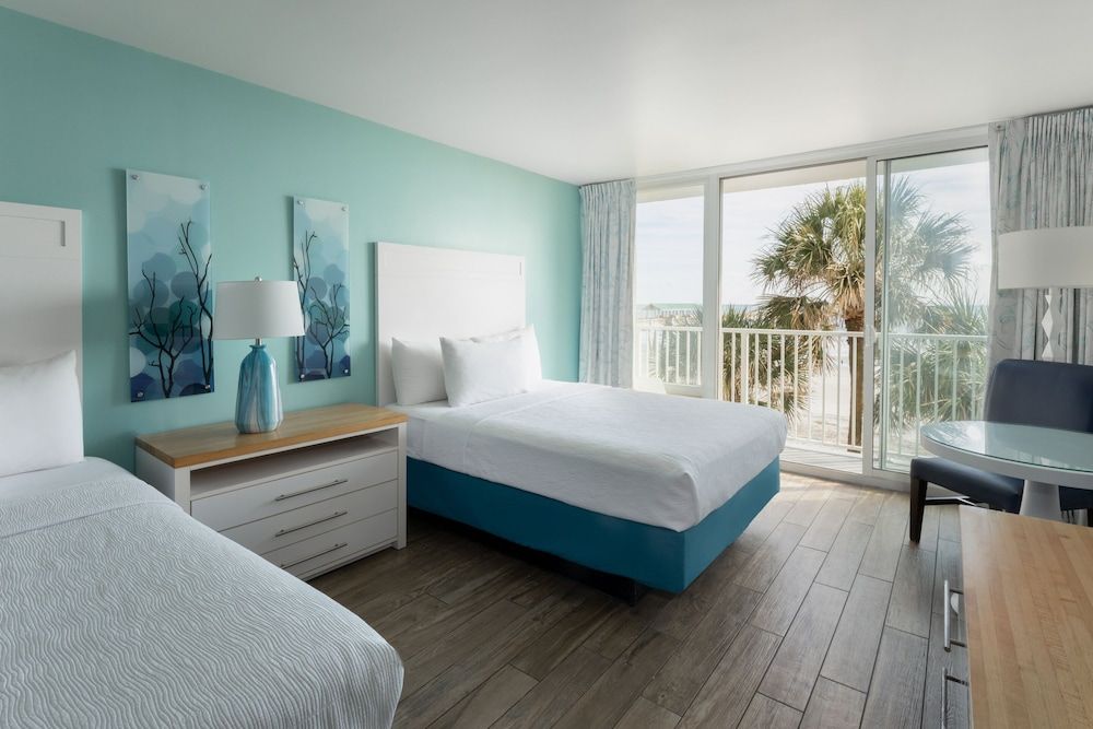 Tides Folly Beach, Charleston's Oceanfront Hotel Superior Oceanfront Two Queen