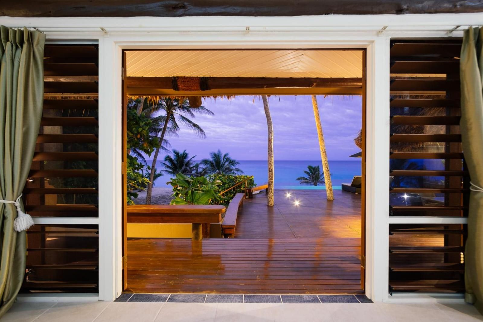 Honeymoon Beachfront Bungalow