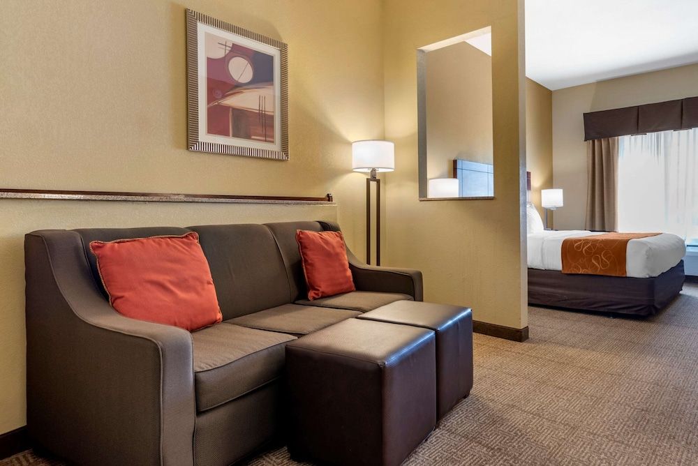 Comfort Suites Airport South Suite, 1 King Bed with Sofa bed, Accessible, Non Smoking 6
