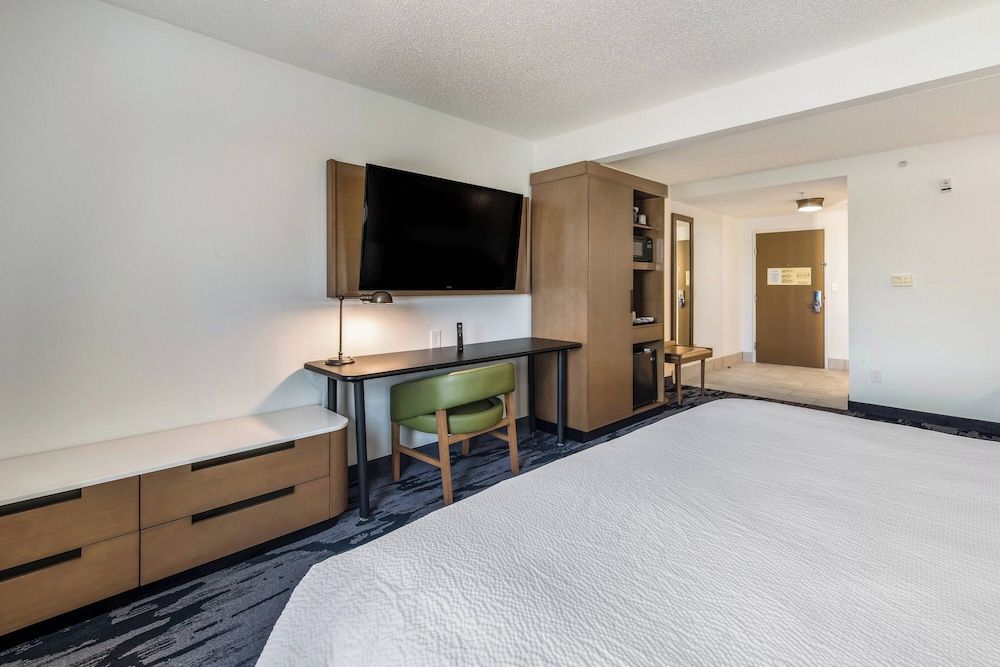 Room, 1 King Bed with Sofa bed (Mobility/Hearing Access, Roll-In Shwr)
