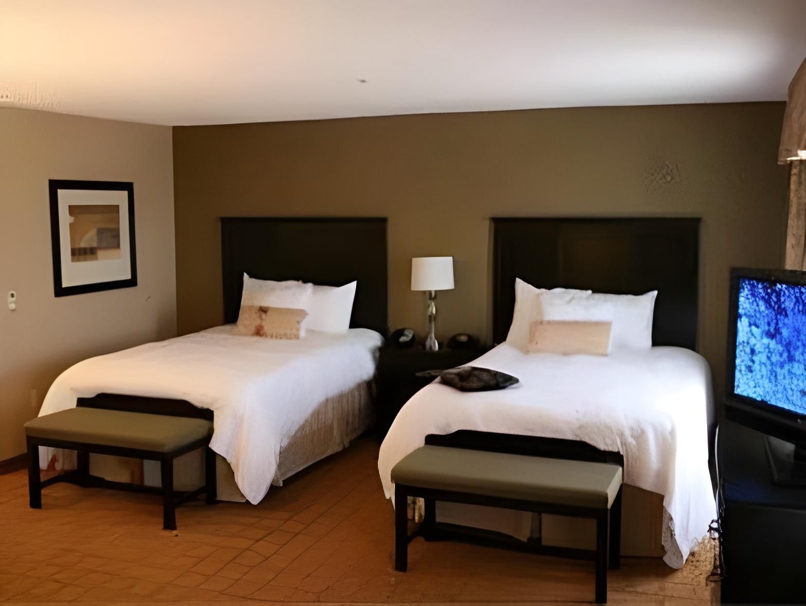 2 QUEEN BEDS STUDIO SUITE W/ SOFABED NONSMOK