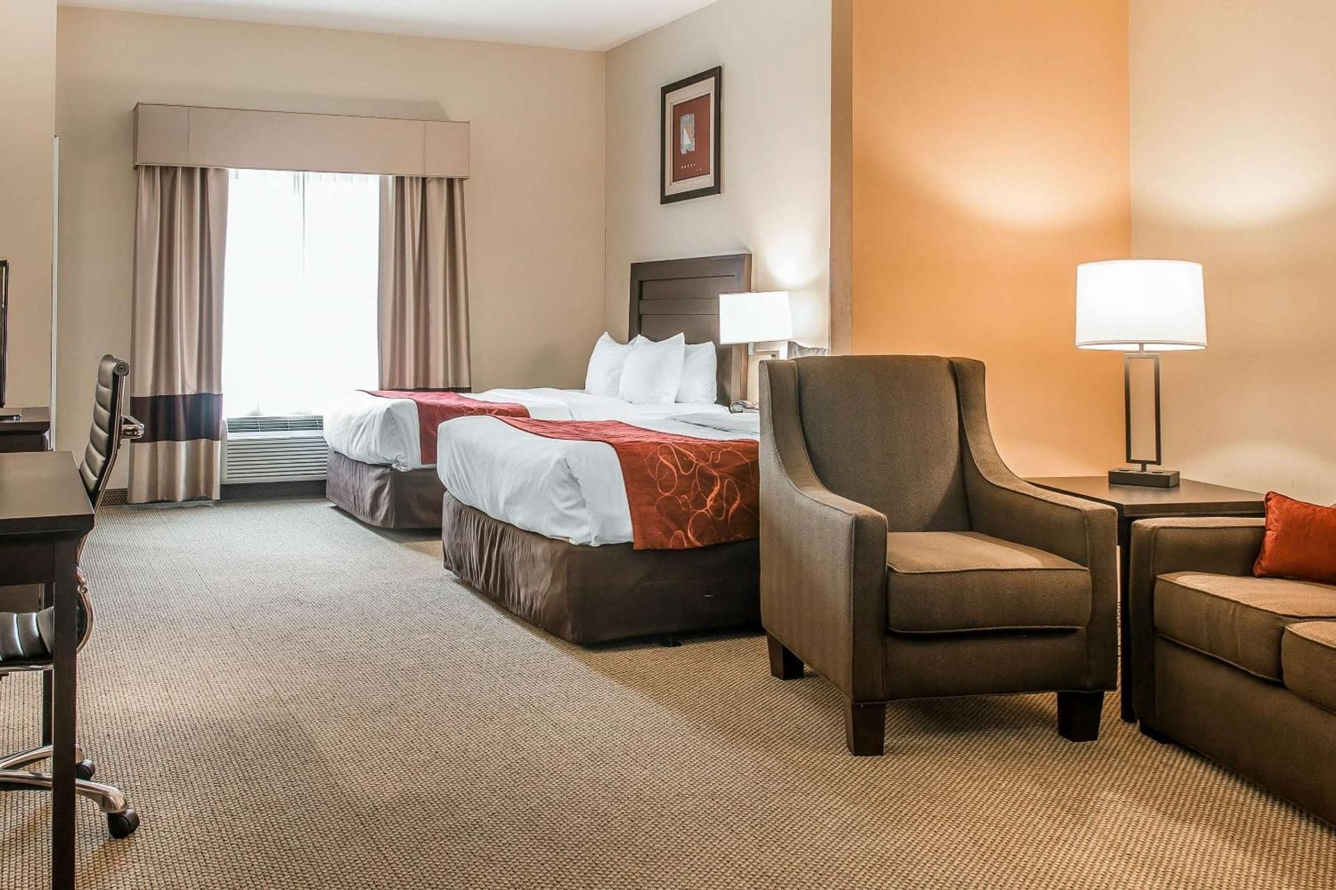 2 Queen Beds, Suite, Nonsmoking, Accessible