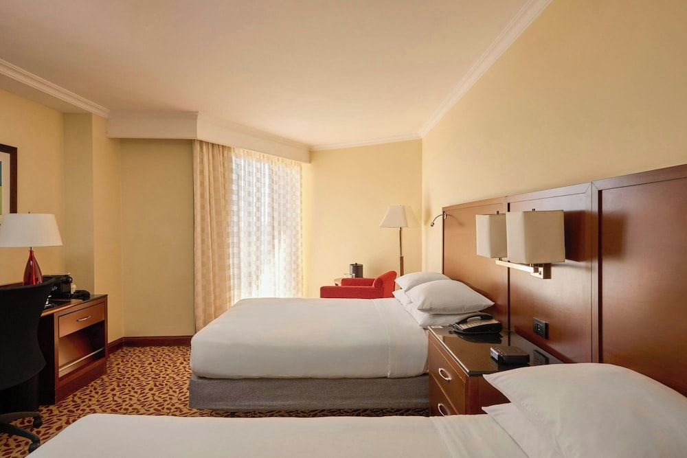 Room, 2 Double Beds, Partial Ocean View