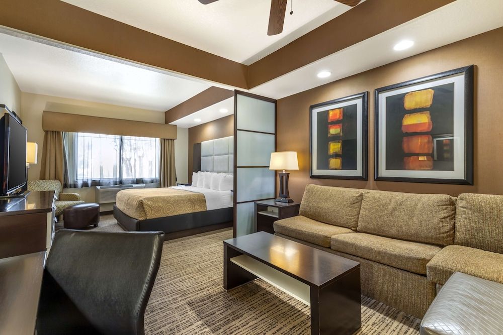 Suite, 1 King Bed, Non Smoking, Refrigerator & Microwave (Walk-in Shower;with Sofabed)